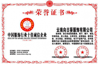 資質(zhì)榮譽(yù) 